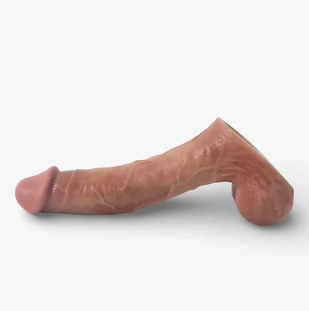 Alex 8.9″ Realistic Silicone Dildo with Balanced Girth - RealCocks