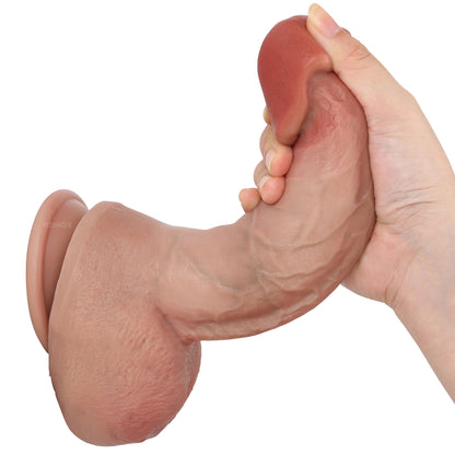 Bunny 9 inch Most Realistic Dildo Real Glan Lifelike Vein Dildo - RealCocks