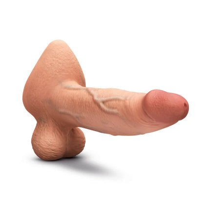 RealCocks Tony Slipskin Realistic Silicone Dildo - Four Size （6" 7" 8" 9"） Girthy Mocha - RealCocks