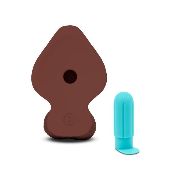 RealCocks Tony Slipskin Realistic Silicone Dildo - Four Size （6" 7" 8" 9"） Girthy Mocha - RealCocks
